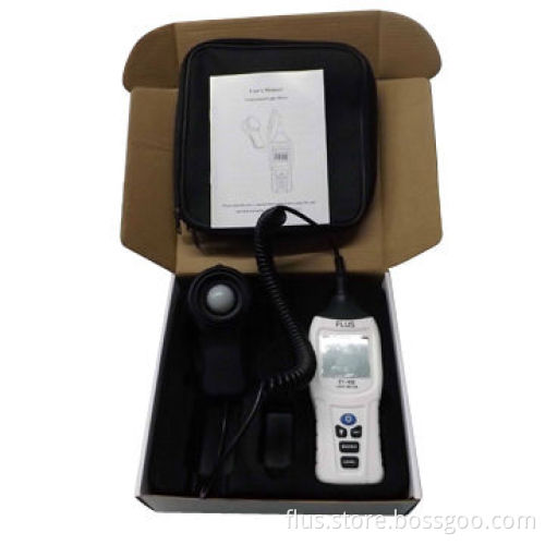 CFM/CMM Anemometer with air temperature, air velocity and airflow measuring 0.5 to 30m/s